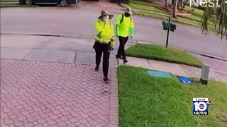 Woman claims thieves are posing as construction workers in Pembroke Pines