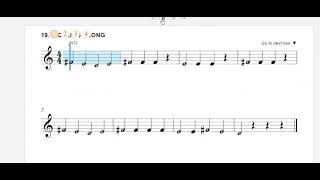 19. Rolling Along - Violin