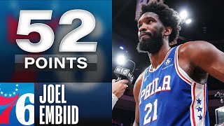 Joel Embiid DOMINATES In 52-Point Performance For Sixers W! | April 4, 2023