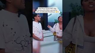 Rubi Rose COULD NOT stop blushing after N3on suprised her with $1m Rolls Royce 🤯💰 #rubirose #n3on