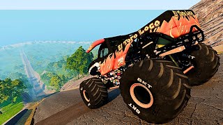 🔥 EL TORO LOCO Monster Truck Speed Downhill Adventure!