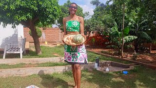 Cooking African Traditional Food for Dinner