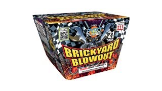 BRICKYARD BLOWOUT 21 SHOT - PYRO PLANET FIREWORKS