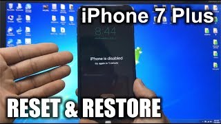 How To Reset \u0026 Restore your Apple iPhone 7 Plus - Factory Reset