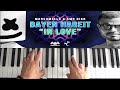 How to play Bayen Habeit on piano - Marshmello ft. Amr Diab - Piano Tutorial