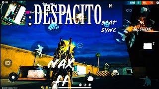 My first montage Despacito Beat Sync Montage Free Fire⚡