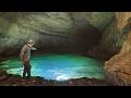 280FT Waterfall Rappel Deep In A River Cave-Part 3