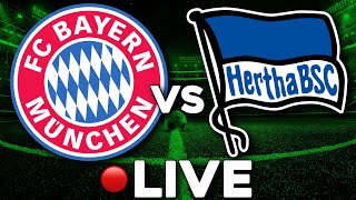🔴 LIVE | FC Bayern München vs. Hertha BSC | LiveTalk Bundesliga