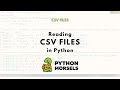 Reading a CSV file in Python