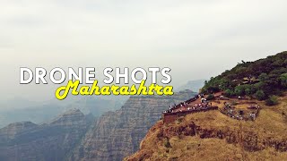 Drone Shots Maharashtra - Mahabaleshwar, Lonavala, Pratapgad Fort, Elphinstone View point