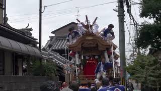 令和4年度　四條畷「だんじり」「蒲団太鼓」連合会　砂地区