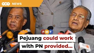 Pejuang could work with PN, says Mahathir
