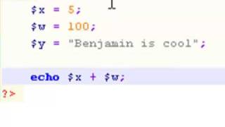 PHP 02 - Variables & math Tutorial [PART 1]