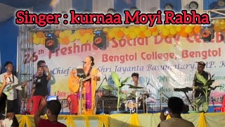 Cultural night at BENGTOL COLLEGE. Sung by - \