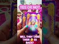 YES/NO?🌹DO THEY WANT THEIR EX BACK?👀 #allsigns #love #tarot