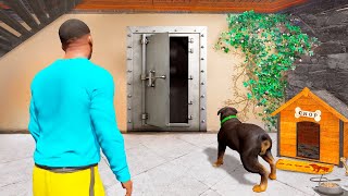 O BUNKER SECRETO DO FRANKLIN E CHOP NO GTA 5!