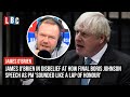 James O'Brien in disbelief at how final Boris Johnson speech as PM 'sounded like a lap of honour'