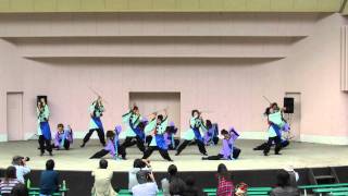 「京炎そでふれ！葵和」　　龍馬よさこい2011　円山公園