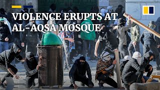 31 injured as Israeli police and Palestinians clash at Al-Aqsa Mosque