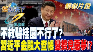 不救碧桂園不行了？ 習近平金融大查帳變擠兌惡夢！？| 金臨天下 20231109