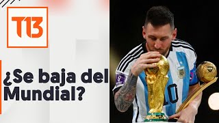 ¿Se baja?: Lionel Messi anuncia que no llegará al próximo Mundial