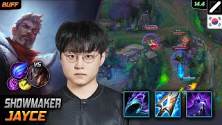 ShowMaker ジェイス Mid Build オポチュニティー フェイズラッシュ - LOL KR GrandMaster Patch 14.4