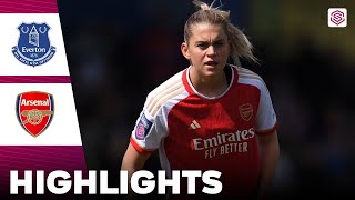 Arsenal vs Everton | Highlights | FA Women's Super League 28-04-2024