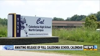 Parents awaiting release of full Caledonia School calendar