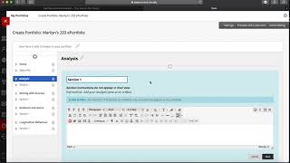 Creating and Submitting your ePortfolio (and Reflection)