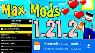 Minecraft 1.21.2 Mod Menu Max Mods Updated | MediaFire