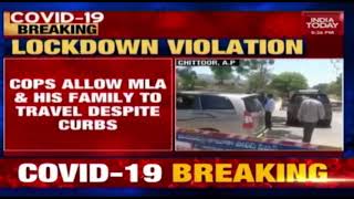 Andhra Pradesh MLA Tries To Sneak Into Karnataka Violating Lockdown