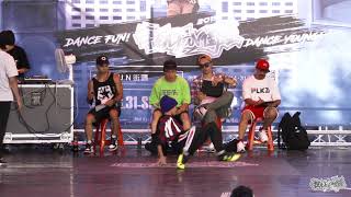 Breaking 3on3中學生組Prelim 高校聯隊 vs S R E B boy team｜20190831 新北FUN街頭街舞大賽初賽