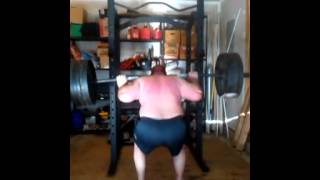 515 Beltless Squats Volume Singles Last Set