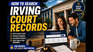 How to search Irving court records