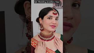 Bridal Jewellery From Ajio starting ₹500🥵 #ajio #wedding #weddingjewellery #bride #bridaljewellery