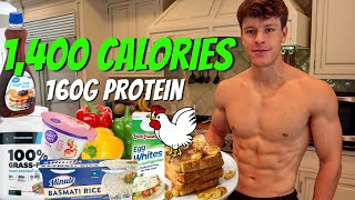 Full Day of Eating 1,400 Calories | EXTREME Weight Lose Diet To Burn Fat Fast