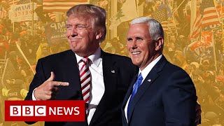 How Mike Pence became a villain in Trump world - BBC News