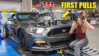 World’s First Supercharged BIG BLOCK Ford S550 Mustang Makes EXTREME TORQUE *FULL PULLS*