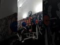 150kg 330lbs extreme close grip bench press insane grind 20 year old powerlifter