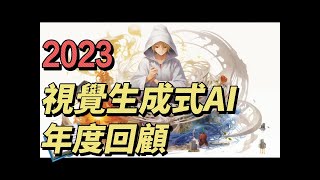 2023 年視覺生成式 AI 年終大回顧！！