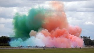 4Kᵁᴴᴰ “Frecce Tricolori” Pattuglia Acrobatica Nazionale Full Display @ RIAT 2019