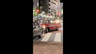 今週の渋谷 ローライダー 1959インパラコンバーチブル シボレーカプリス ビュイック リーガル Gボディー 渋谷ジャック LowRider D1SBY  G-body #Shorts クルーズTV