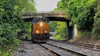 Chase Of CSX Q131 With A CSX UP Back To Back!