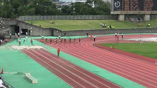 2019 静岡県中学通信 1年男子100m決勝