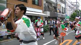 2018蓮根阿波踊り 中央商店街 ほおずき連様