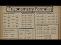 #Trigonometry all formulas