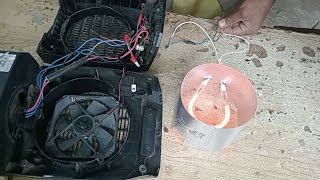 How To Repair Room Heater Fan at home | Room Heater kaise bnaya | fan heater repair |