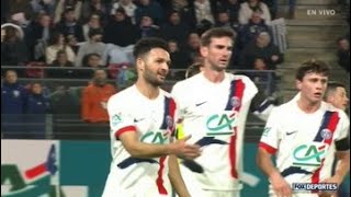 Gonçalo Ramos Goal | Stade Briochin vs PSG 0-2 Highlights | Coupe de France 2024/25