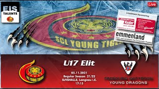 MS 21/22 - U17 Elit - Regular Season - SCL Young Tigers vs Fribourg-Gottéron Young Dragons