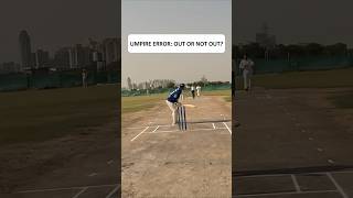 Umpire Error? out or not out? #cricket #t20cricket #cricketvideo #t20match #cricketlovers